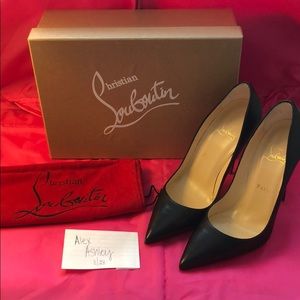 Brand new black Napa leather So Kates